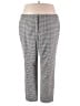 Talbots Houndstooth Gray Casual Pants Size 22 - photo 1