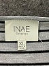 INAE Collection Gray 3/4 Sleeve Top Size XL - photo 7