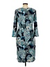 Tacera Paisley Teal Casual Dress Size L - photo 2