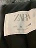 Zara Solid Black Raincoat Size 8 - photo 3