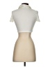 Shein Ivory Short Sleeve Top Size XS - photo 2