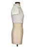 Shein Ivory Short Sleeve Top Size XS - photo 4