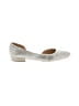 Juicy Couture Metallic Silver Flats Size 6 1/2 - photo 1