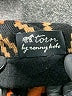 Torn by Ronny Kobo 100% Wool Argyle Aztec Or Tribal Print Orange Wool Skirt Size S - photo 4