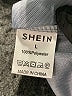 Shein 100% Polyester Stars Blue Sweatshirt Size L - photo 7