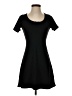 Antistar Solid Black Casual Dress Size XS - photo 1