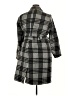 Motherhood Plaid Gray Coat Size 2X Maternity - photo 2