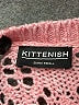 Kittenish Hearts Pink Pullover Sweater Size XS - photo 7