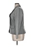 Studio 1 Chevron-herringbone Gray Blazer Size 16 - photo 5