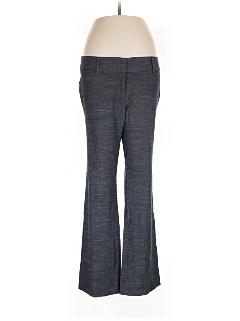 Pre-owned Ann Taylor Loft Dress Pants In Gray