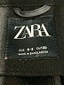 Zara 100% Polyester Black Coat Size 8 - 9 - photo 3