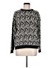 Assorted Brands Chevron-herringbone Black Pullover Sweater Size M - photo 1