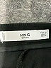 MNG Solid Black Casual Pants Size 1 - photo 4