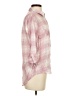 Pendleton 100% Rayon Plaid Pink 3/4 Sleeve Blouse Size XS - photo 4