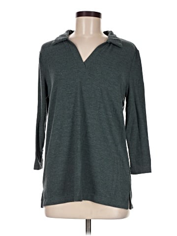 Matty M 3/4 Sleeve Top (view 1)