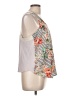 LC Lauren Conrad 100% Polyester Silver Sleeveless Top Size L - photo 4