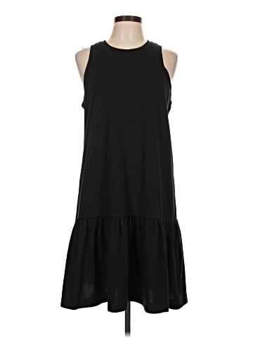 Madewell Brightside Ruffle Tank Mini Dress (view 1)
