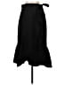 Zara Solid Black Formal Skirt Size S - photo 1