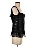 Ali & Jay 100% Polyester Black Sleeveless Blouse Size S - photo 4