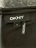 DKNY Graphic Black Cocktail Dress Size 8 - photo 7