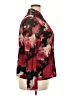 Bar III Print Red Long Sleeve Blouse Size XXL - photo 4