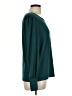 Tahari Teal Long Sleeve Blouse Size L - photo 4