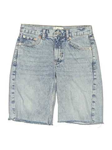 MNG Denim Shorts (view 1)