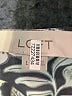 Ann Taylor LOFT 100% Polyester Floral Gray Short Sleeve Blouse Size L - photo 7