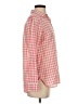 J.Crew Checkered-gingham Pink Long Sleeve Button-Down Shirt Size 4 - photo 4