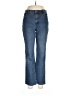 Gloria Vanderbilt Chevron-herringbone Blue Jeans Size 10 - photo 1