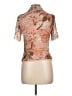 BiBA Orange Short Sleeve Blouse Size 10 - photo 2