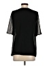 Banana Republic 100% Polyester Black Short Sleeve Blouse Size S - photo 2