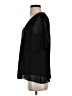 Banana Republic 100% Polyester Black Short Sleeve Blouse Size S - photo 5