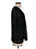 Banana Republic 100% Polyester Black Short Sleeve Blouse Size S - photo 4