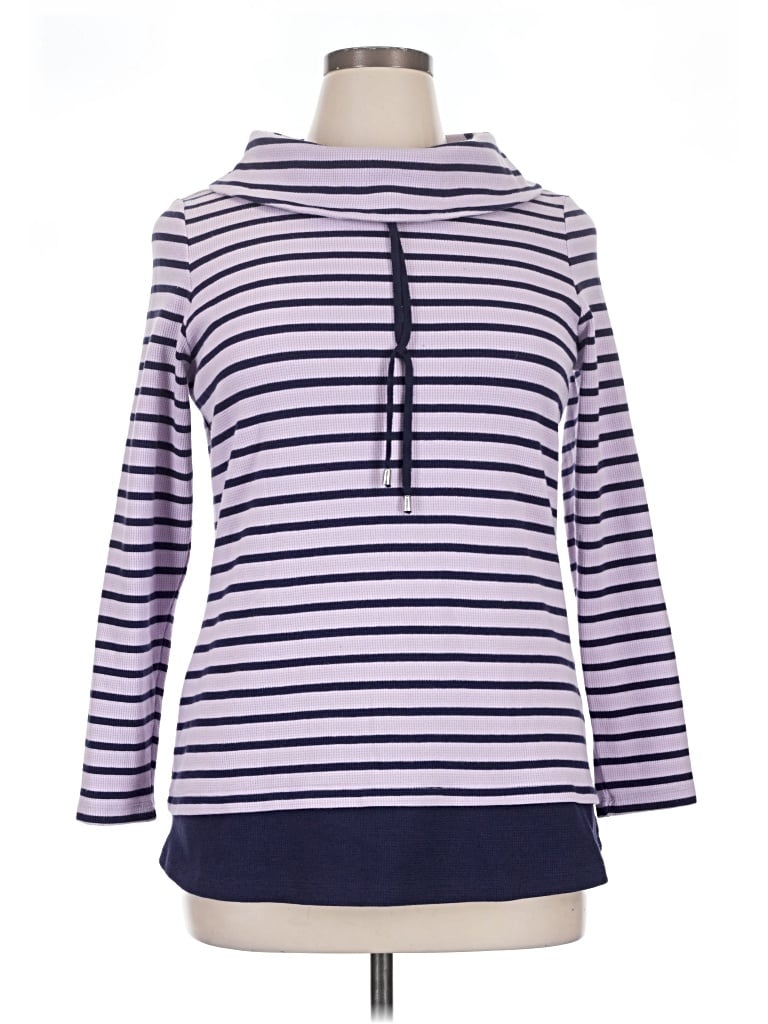 Pre-owned D&co. Pullover Sweater In Purple