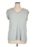 Daniel Rainn Gray Short Sleeve Top Size XL - photo 1