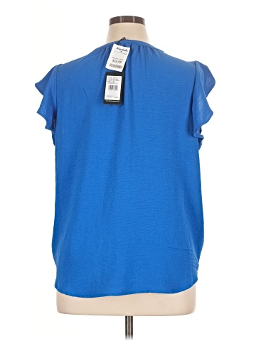 Adrianna Papell Short Sleeve Blouse (view 2)