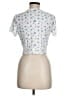 Unbranded Ivory White Short Sleeve Top Size M - photo 2