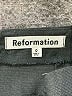 Reformation Solid Black Gray Formal Skirt Size 0 - photo 4