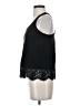 Bordeaux 100% Rayon Black Sleeveless Top Size XS - photo 5