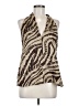 Ottod'Ame Brown Sleeveless Blouse Size 6 - photo 1
