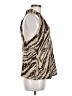 Ottod'Ame Brown Sleeveless Blouse Size 6 - photo 4