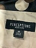 Perceptions Polka Dots Brown Jacket Size 18 - photo 6