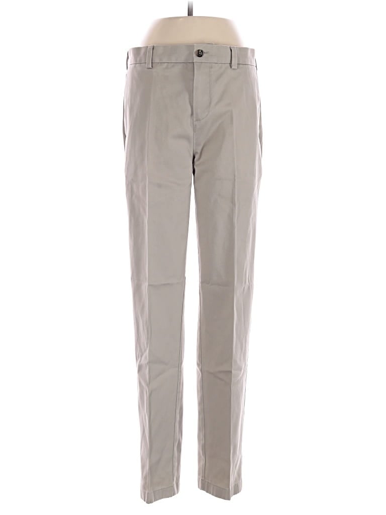 Pre-owned Brooks Brothers Casual Pants In Gray