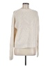 Splendid 100% Acrylic Solid Ivory Turtleneck Sweater Size M - photo 1