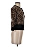 PREMISE Animal Print Brown Cardigan Size XS - photo 4