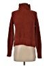 Hippie Rose 100% Polyester Solid Brown Turtleneck Sweater Size S - photo 1