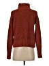 Hippie Rose 100% Polyester Solid Brown Turtleneck Sweater Size S - photo 2