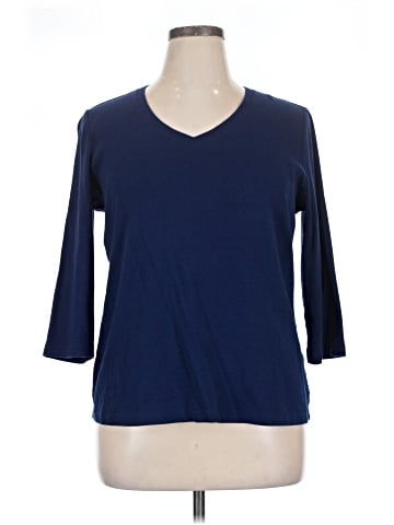 St. John's Bay 3/4 Sleeve T-Shirt (view 1)