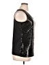 Notations Silver Sleeveless Top Size XL - photo 4